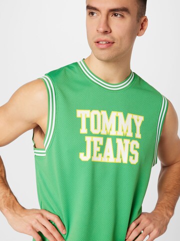 Tommy Jeans Tričko – zelená