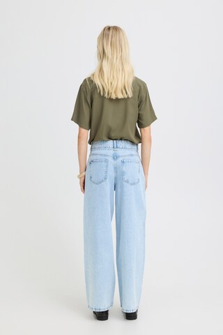 b.young Wide Leg Jeans in Blau