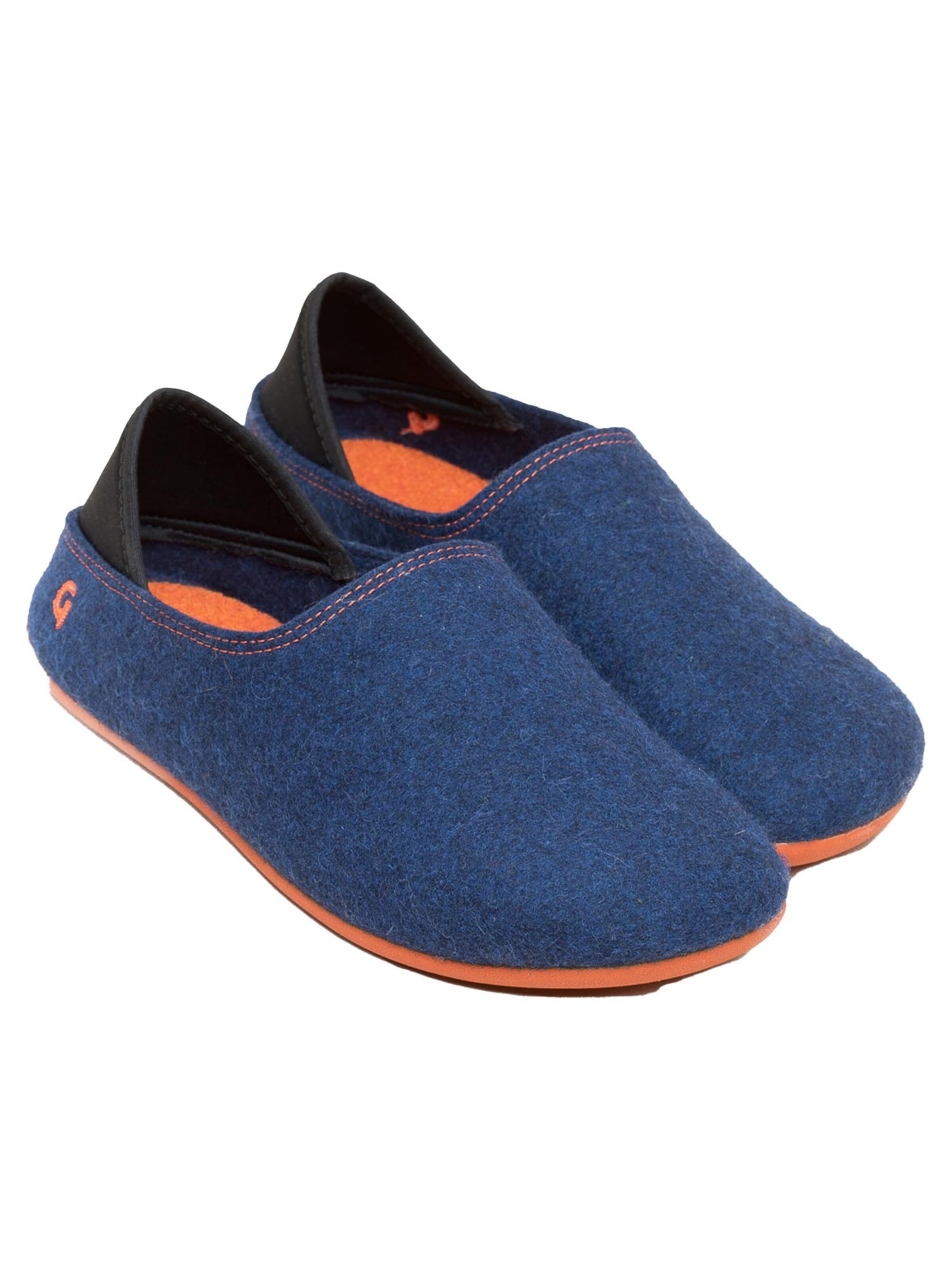 Gottstein Pantolette 'Wool Slip-On'‌‌ in Blau