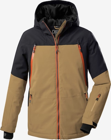 KILLTEC Outdoor jacket in Beige: front