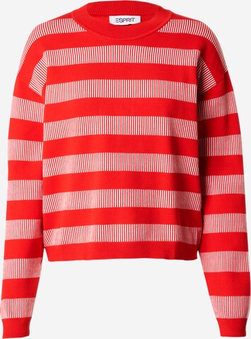 ESPRIT Sweatshirt in Red: front