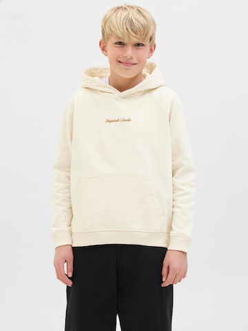 Sweat 'Norrebro' Jack & Jones Junior en blanc : devant