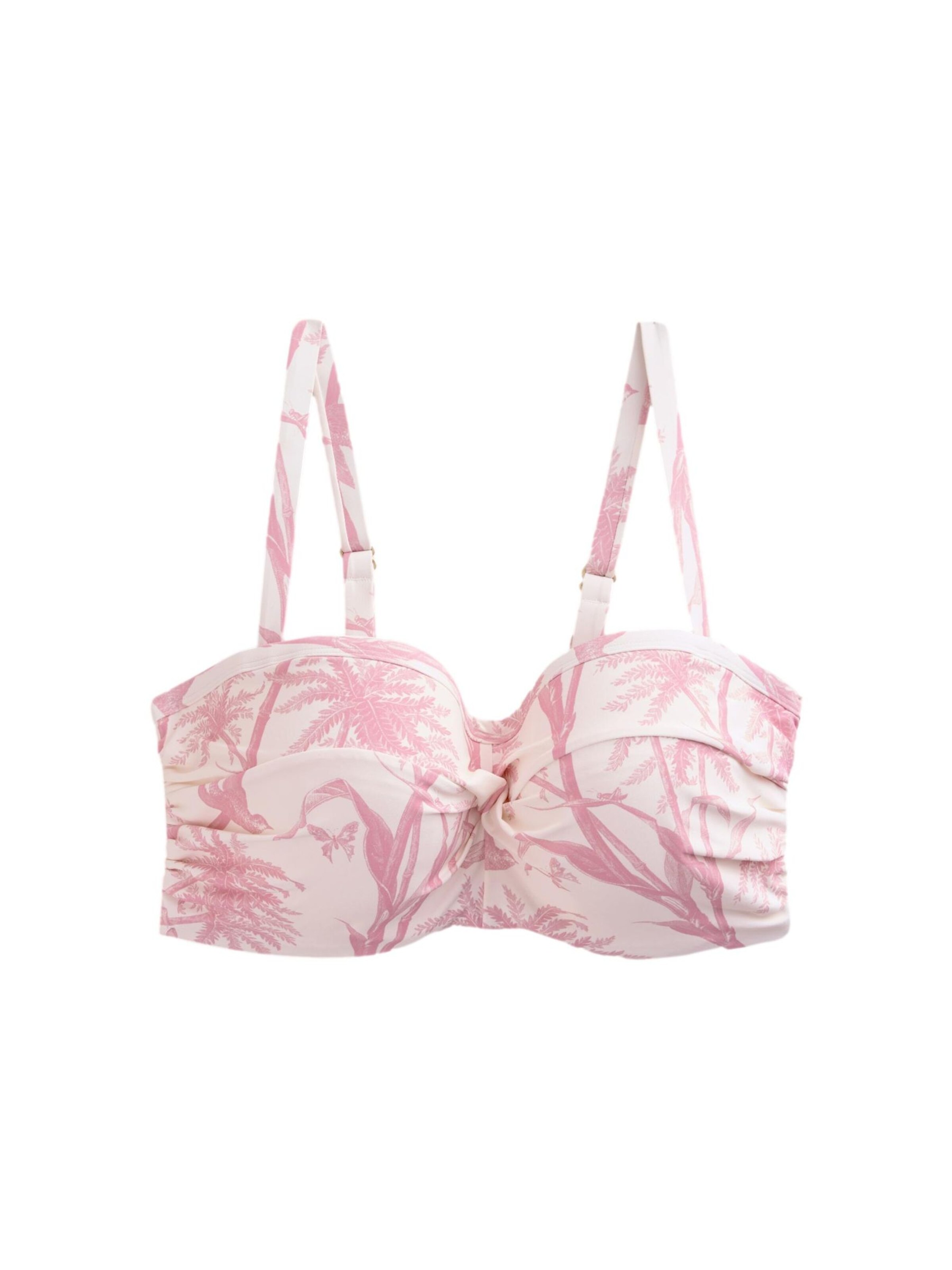 Next Bikinitoppi värissä vaaleanpunainen: etupuoli