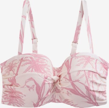 Next Bikinitoppi värissä vaaleanpunainen: etupuoli