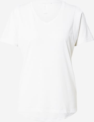 ONLY PLAY - Camisa funcionais 'MEE' em branco: frente