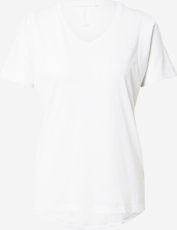 T-shirt fonctionnel 'MEE' ONLY PLAY en blanc : devant