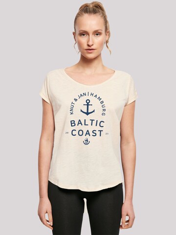 F4NT4STIC Shirt in Beige: voorkant