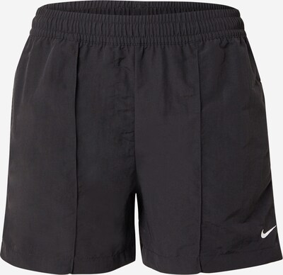 Nike Sportswear Bukser 'ESSNTL' i sort / hvid, Produktvisning