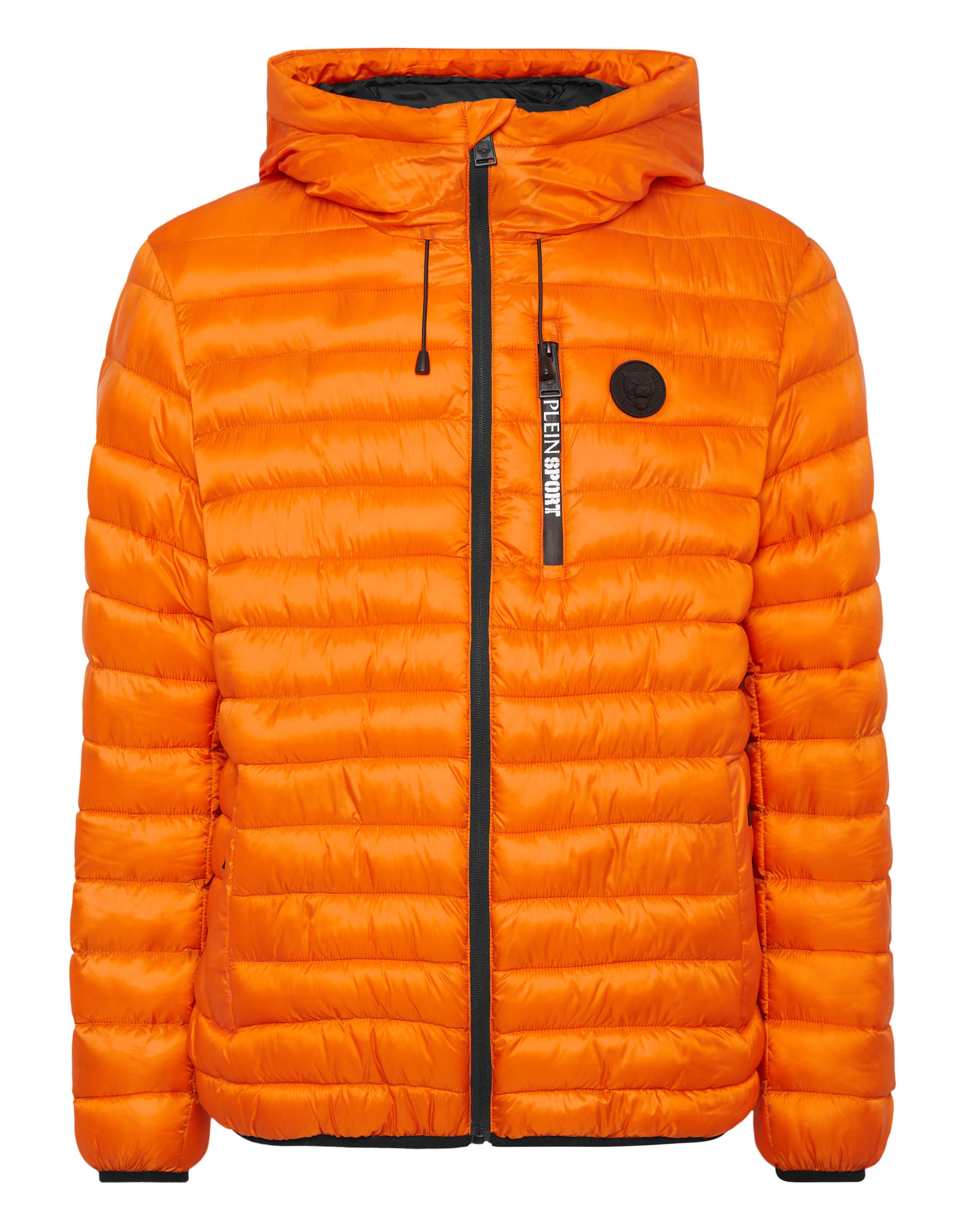 Plein Sport - Casaco meia-estação 'Tiger' em laranja: frente