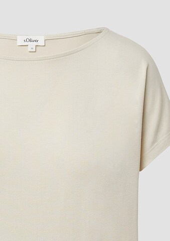 s.Oliver Shirt in Beige