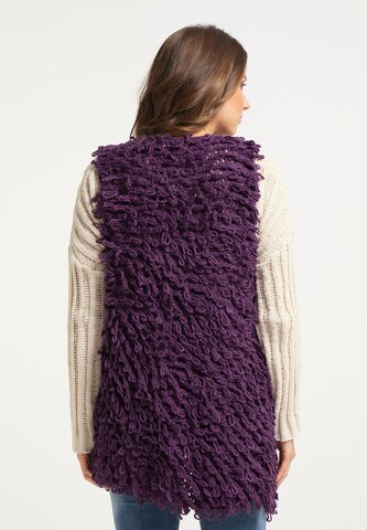 Cardigan IZIA en violet