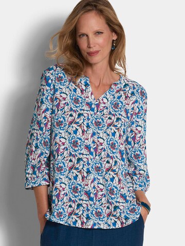 Chemisier Goldner en bleu : devant