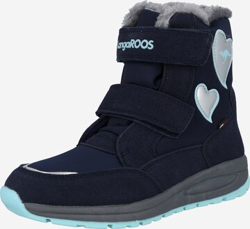 KangaROOS Škornji za v sneg | modra barva: sprednja stran
