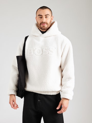 Pull-over 'C-Sullivan 180' BOSS en blanc : devant