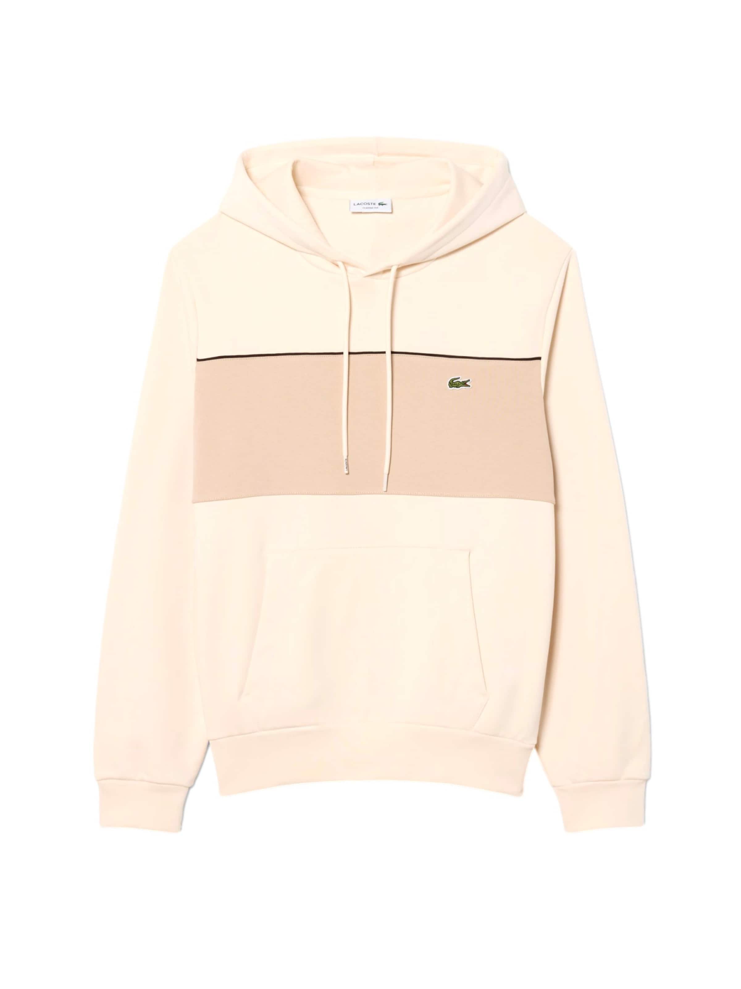 LACOSTE Sweater in Beige: front