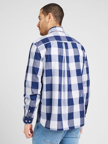 s.Oliver Regular fit Button Up Shirt in Blue