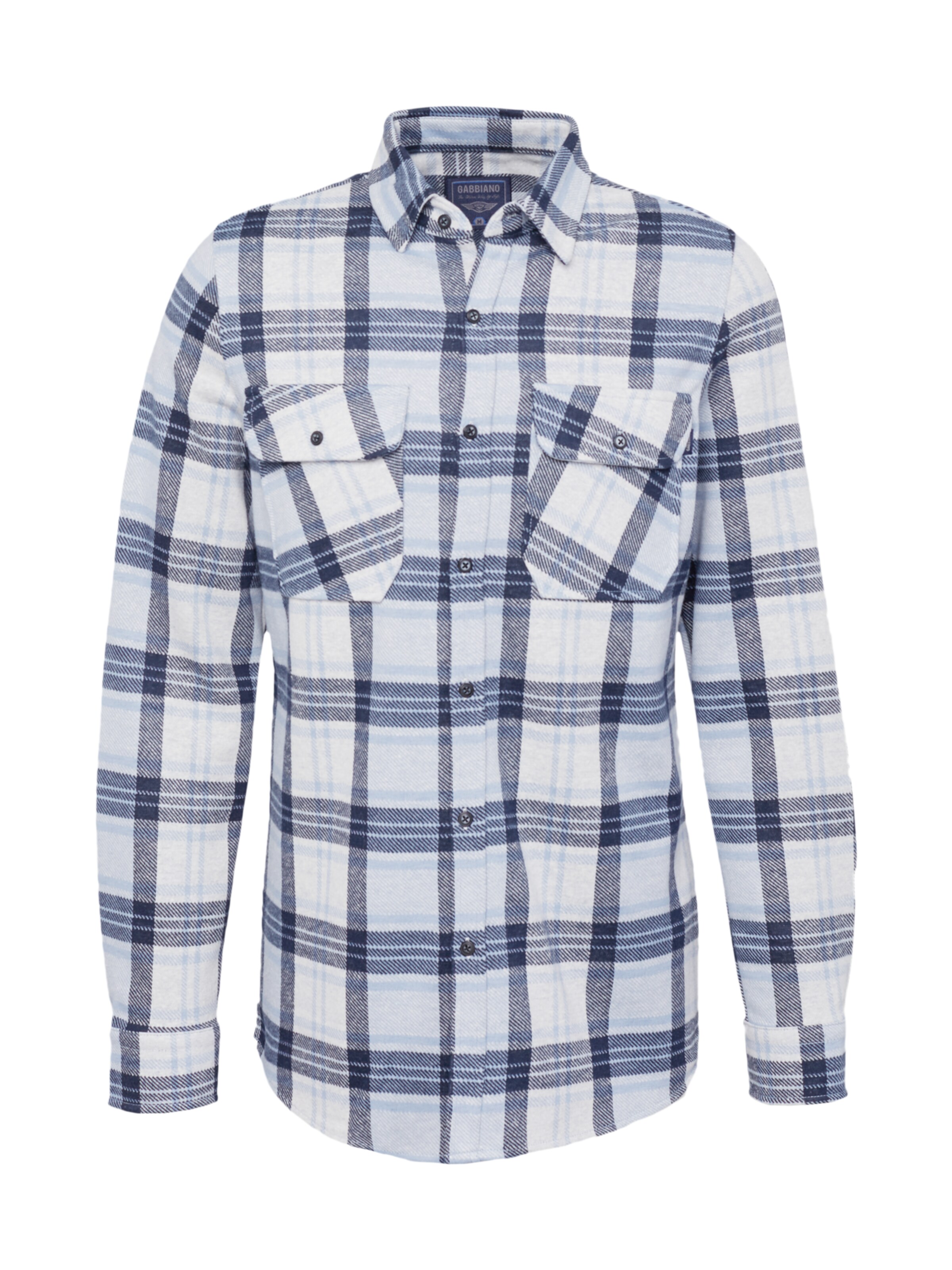 mėlyna Gabbiano Standartinis modelis Marškiniai: priekis