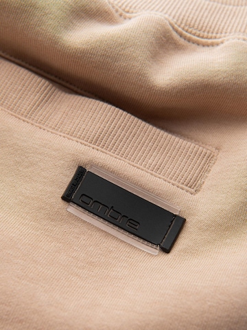 Ombre Regular Sportbroek in Beige