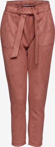 FRESHLIONS Pleat-Front Pants 'Adley' in Pink: front