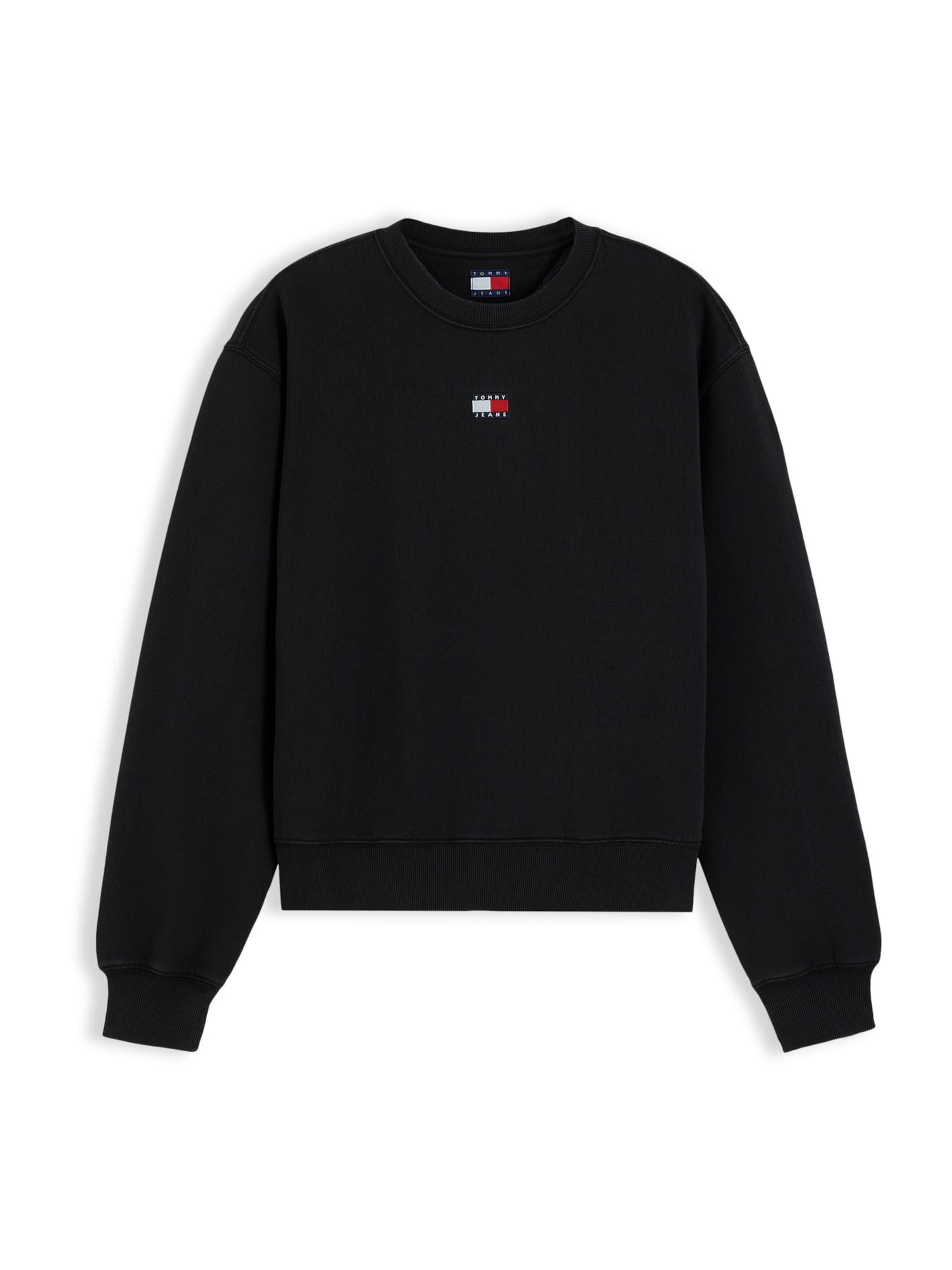 Tommy Jeans Μπλούζα φούτερ σε μαύρο: μπροστά