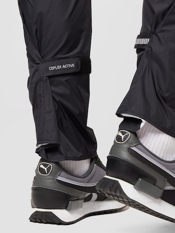 VAUDE Regular Athletic Pants 'Drop II' in Black