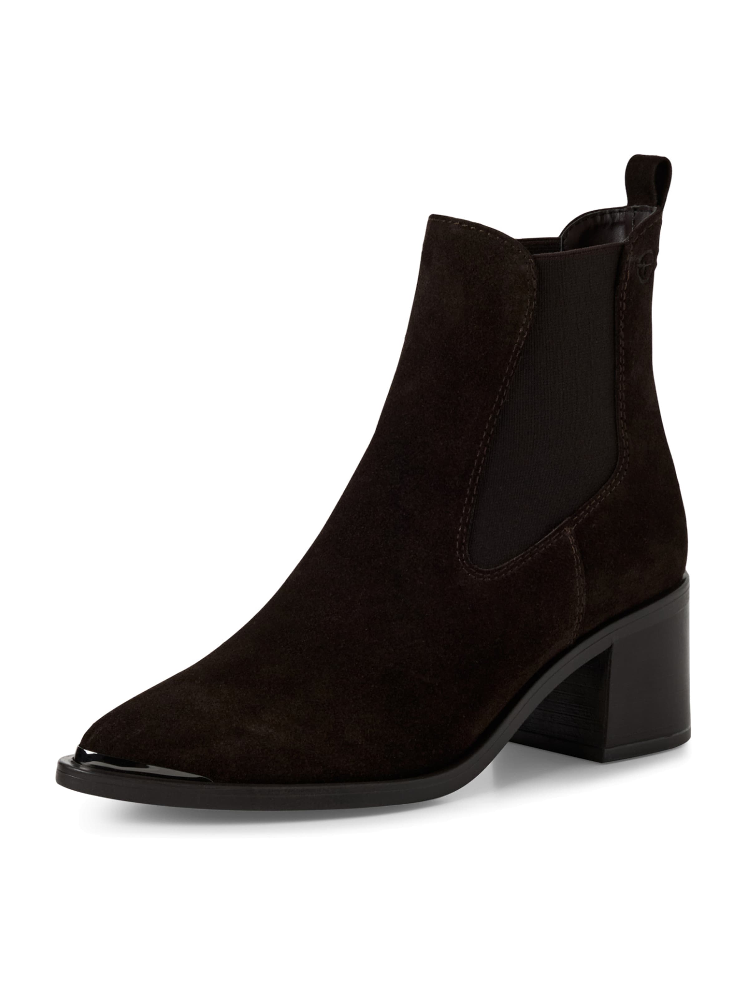 Tamaris Chelsea Boots in Schwarz: Vorderseite