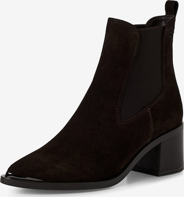 Tamaris Chelsea Boots in Black: front