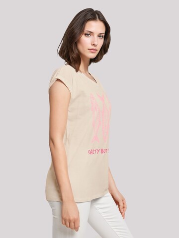 T-shirt 'Salty But Sweet Summer' F4NT4STIC en beige