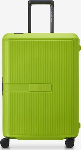 Valisette 'x United Colors of Benetton' Delsey Paris en vert : devant