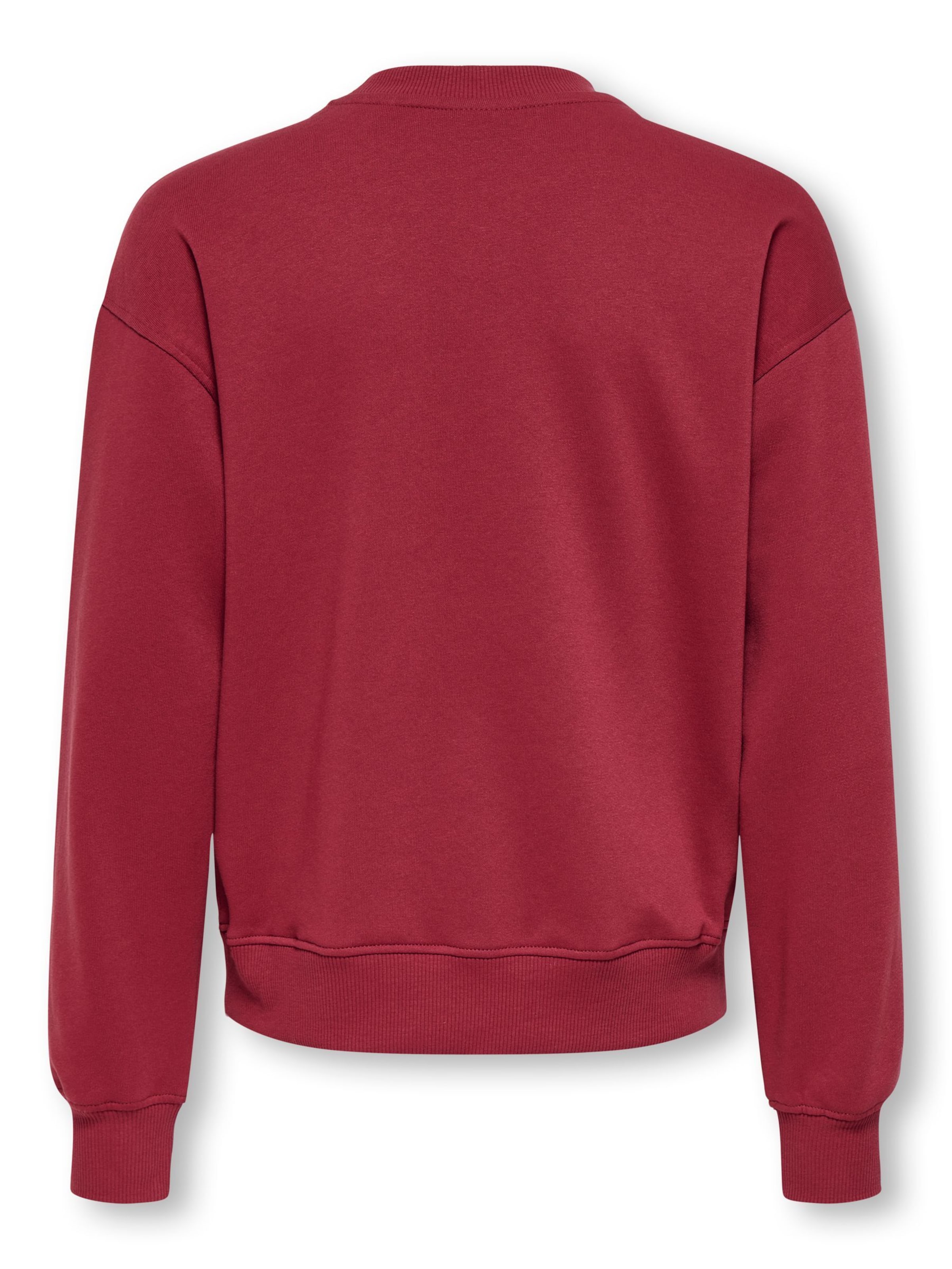 Felpa 'OSJCole' di Only & Sons Junior in rosso
