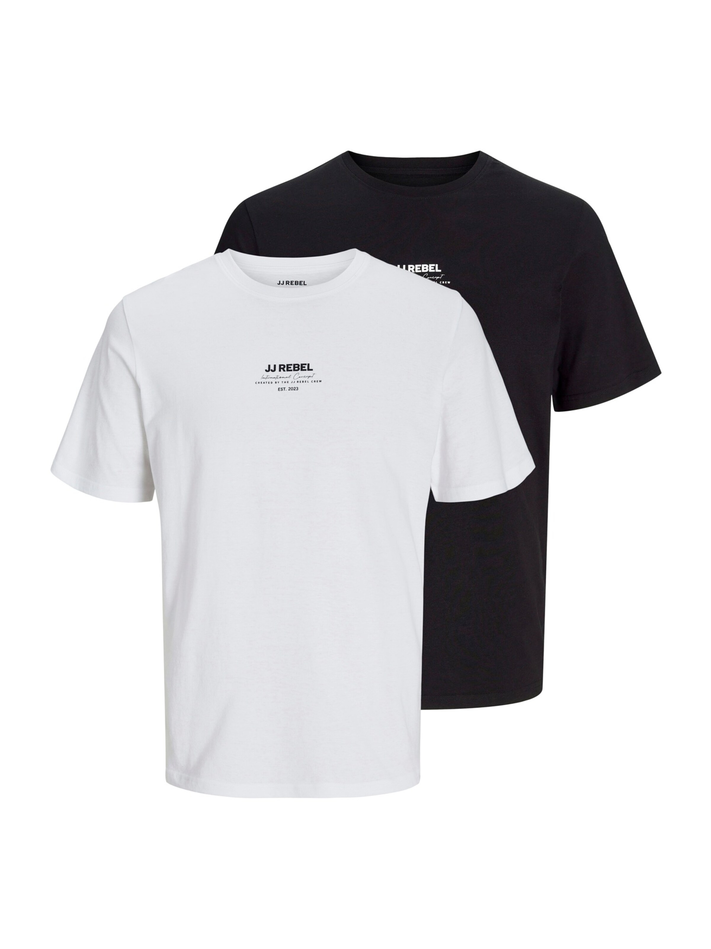 JJ Rebel Shirt 'JREBLINO' in Black: front