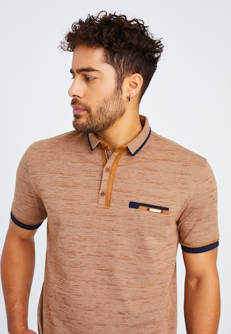 Leif Nelson Poloshirt in Braun