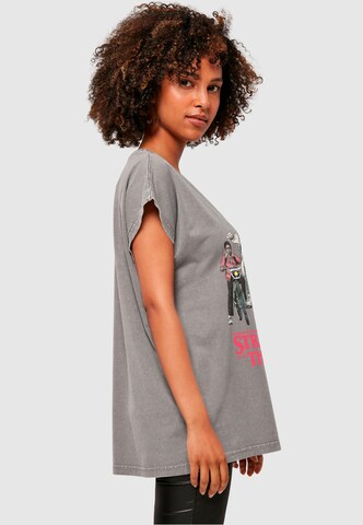 T-shirt 'Stranger Things - Retro Bikers' ABSOLUTE CULT en gris