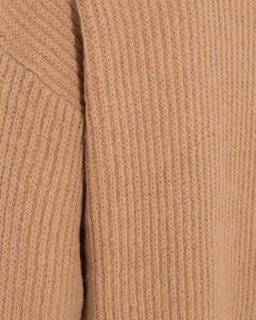 minimum Pletena obleka 'Pippalika' | rjava barva