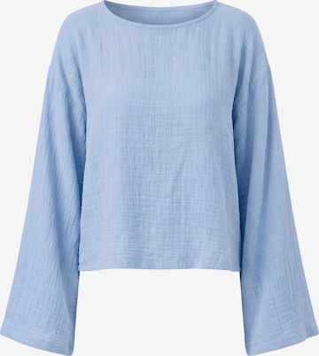 WENOR Blouse 'AVELOA' in Blue: front