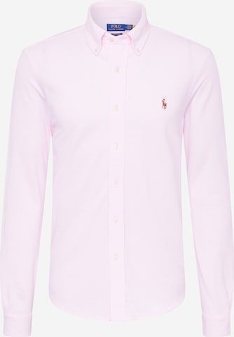 Polo Ralph Lauren Rovný strih Košeľa - ružová: predná strana