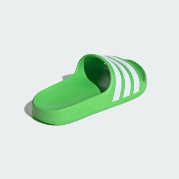 ADIDAS SPORTSWEAR Beach & Pool Shoes 'Adilette Aqua' in Green