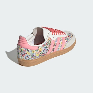 Baskets 'Samba OG x Liberty London' ADIDAS ORIGINALS en blanc