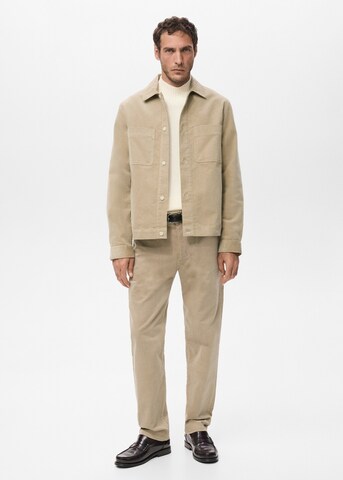 MANGO MAN Between-Season Jacket 'Ercolano' in Beige