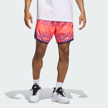 ADIDAS PERFORMANCE - Loosefit Pantalón deportivo 'Crazy Lite' en naranja