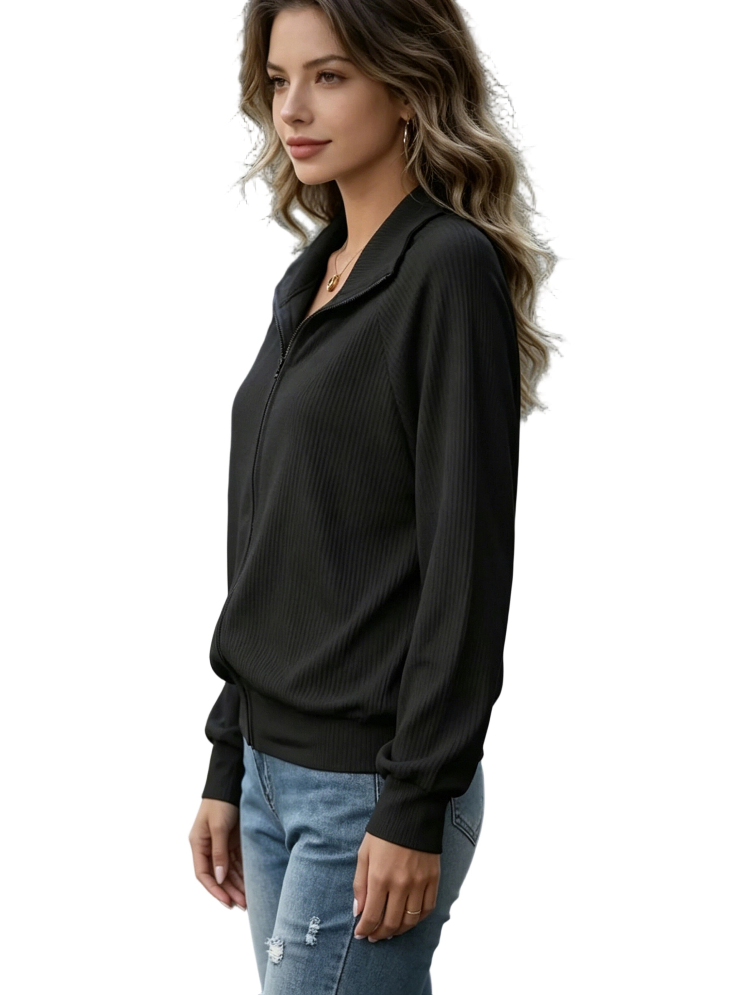 Yesfashion Bluse‌‌‌ in Schwarz