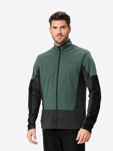 VAUDE Athletic Jacket 'Moab' in Green: front