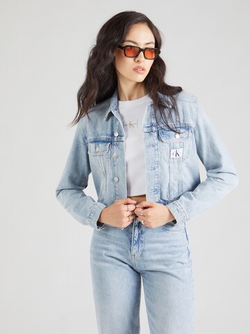 Regular Veste mi-saison Calvin Klein Jeans en bleu : devant