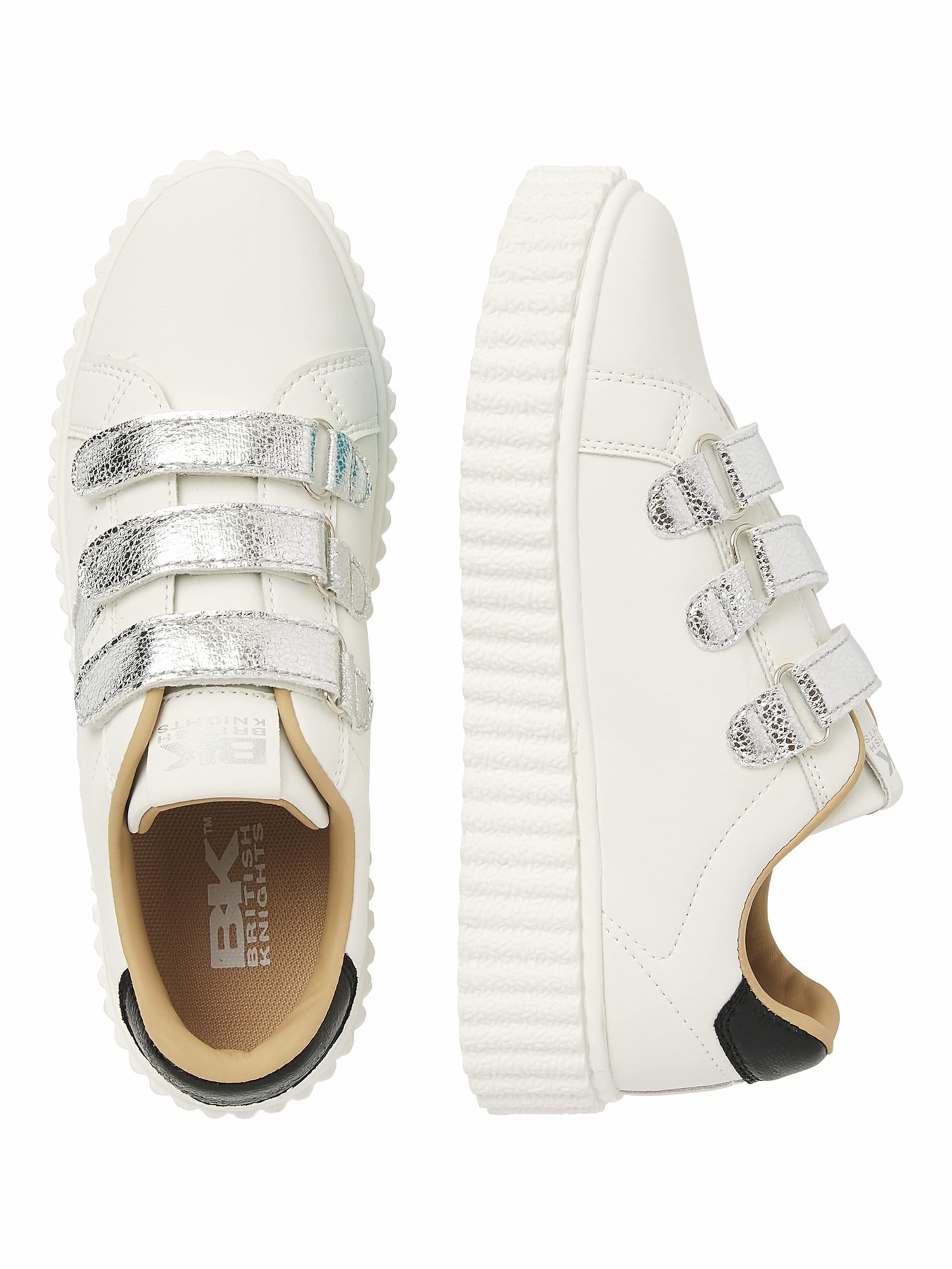 BRITISH KNIGHTS - Zapatillas deportivas bajas 'BLISS VELCRO' en blanco