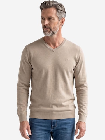 CASAMODA Sweater 'Basic' in Beige
