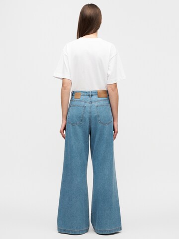 Munthe - Perna larga Calças de ganga 'ECUBE' em azul