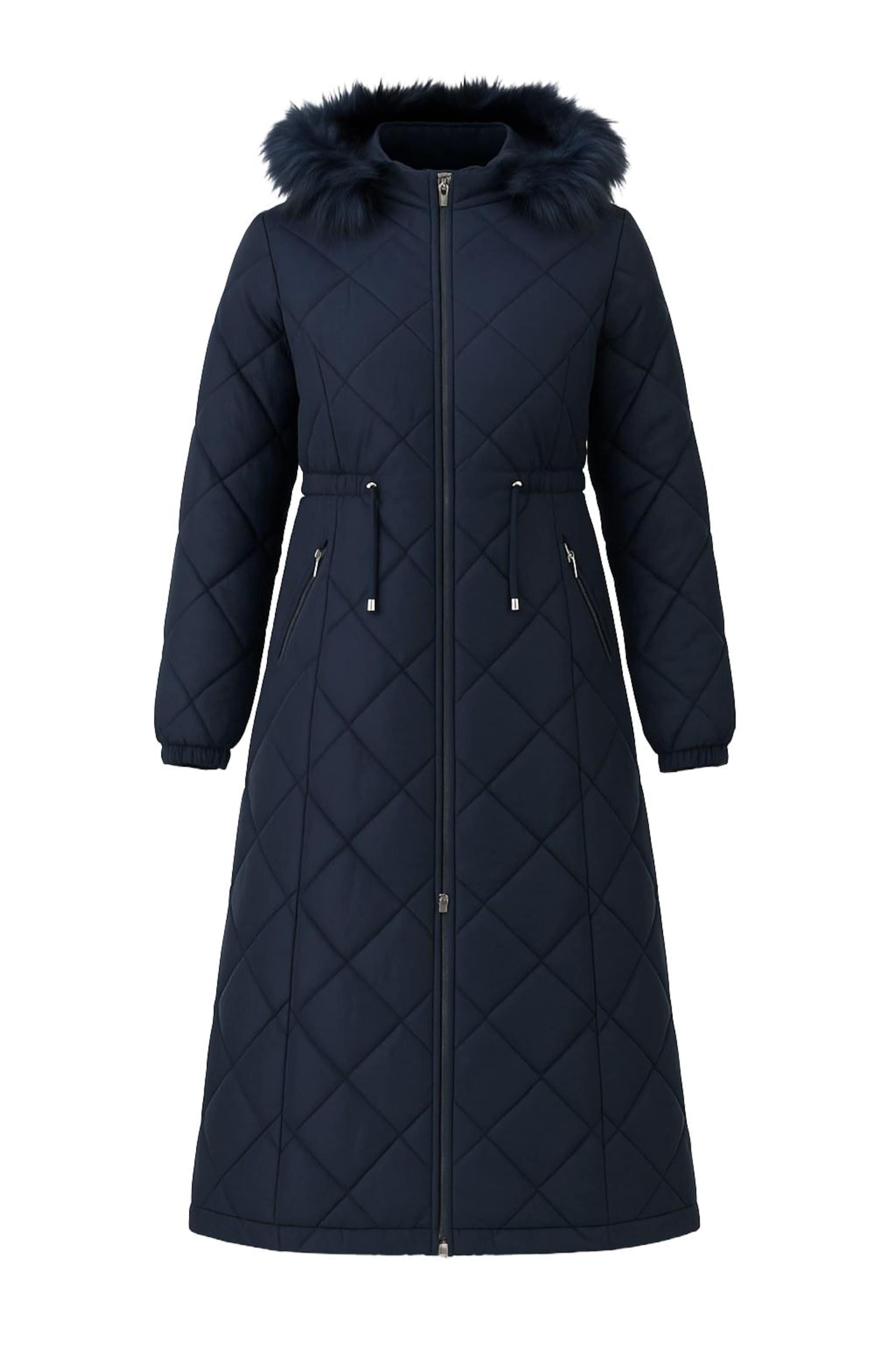 MODAMIHRAM Winterjas in Blauw: voorkant