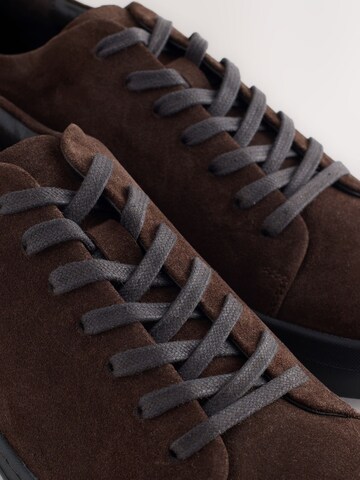 Next Низкие кроссовки 'N. Premium' в Коричневый