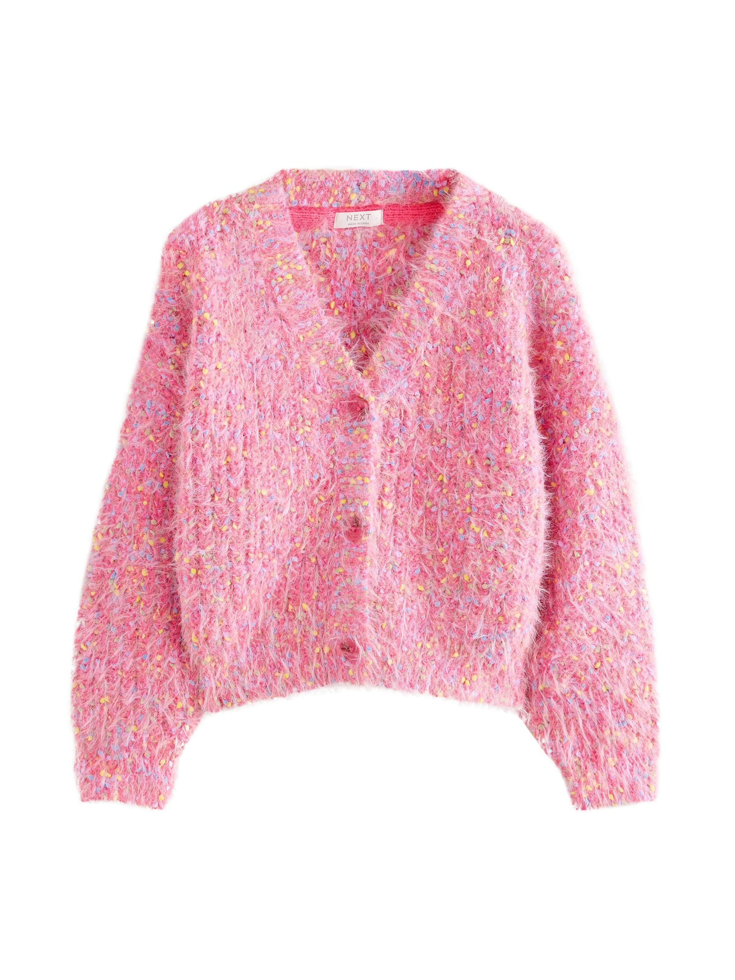 Next Knit cardigan in 104 in Pink, Item view