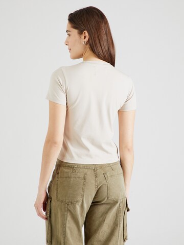 Pequs T-Shirt in Beige